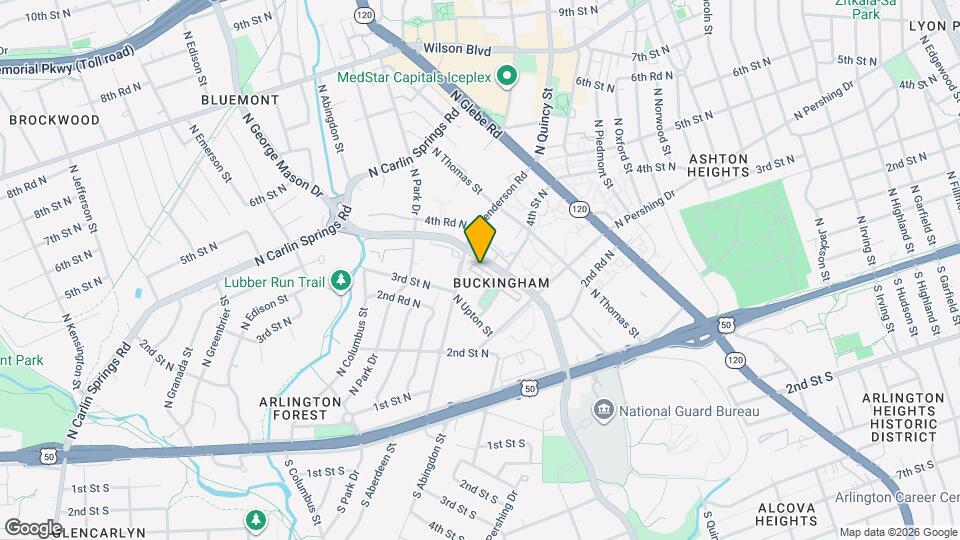 415 N Upton Ct Map and Location Details