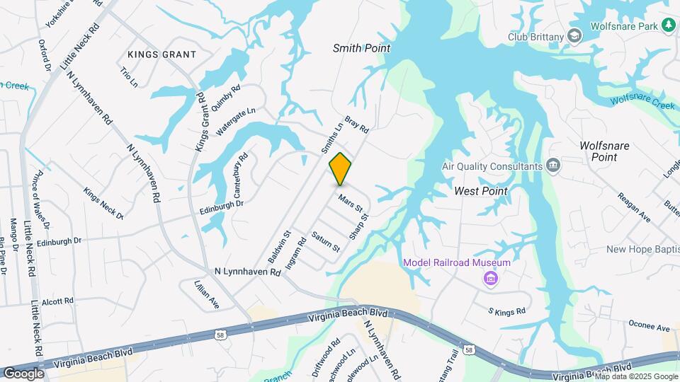 2932 Mars St Map and Location Details