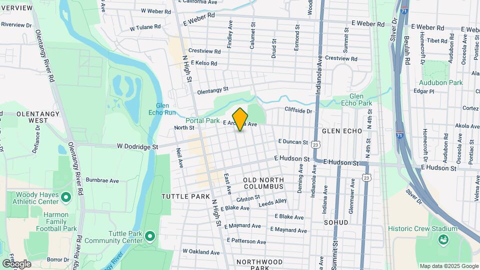 2662-2664-2664 Findley Ave Map and Location Details