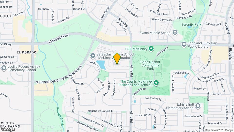 3216 Renoir Ln Map and Location Details