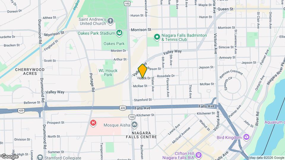 5376 Houck Dr Map and Location Details