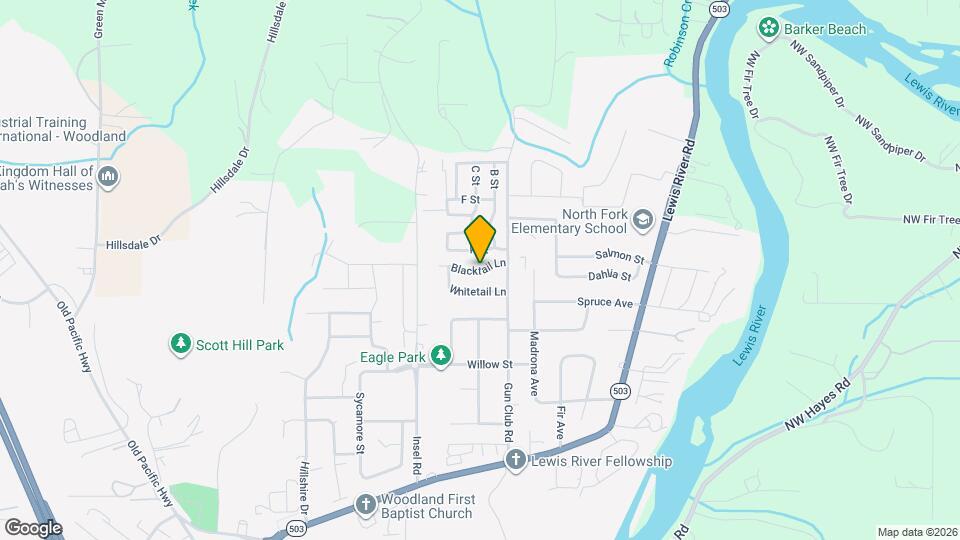 1719 Blacktail Ln Mapa y Detalles de la Ubicación