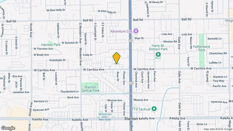 Cerritos Apartments Map and Location Details