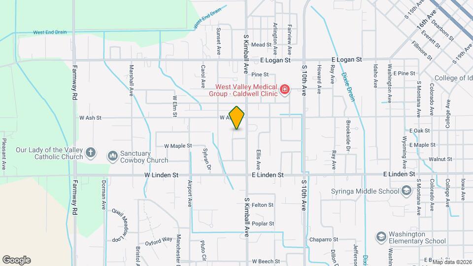 2207 Parker Ave Map and Location Details