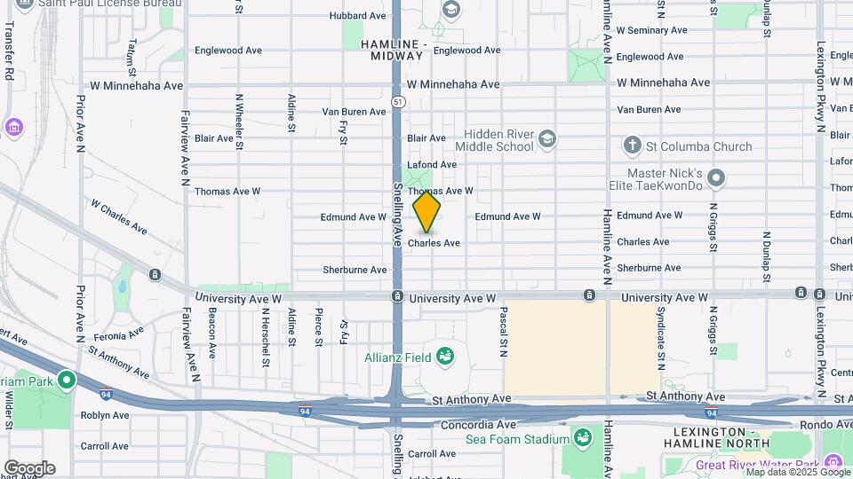 1541 Charles Ave Mapa y Detalles de la Ubicación