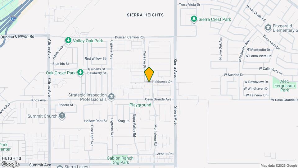 16670 Crocus Ln, Unit 1 Mapa y Detalles de la Ubicación