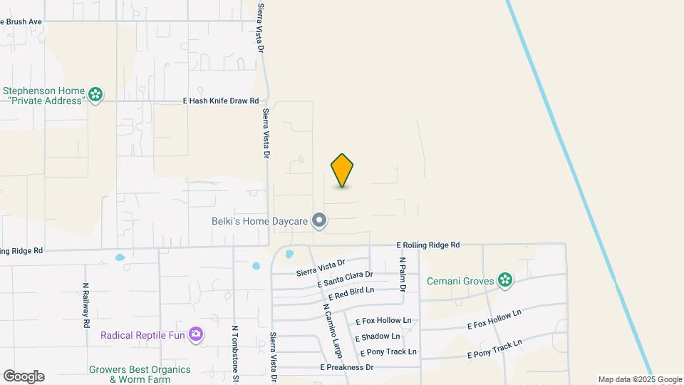 5507 E Mearn Rd Mapa y Detalles de la Ubicación