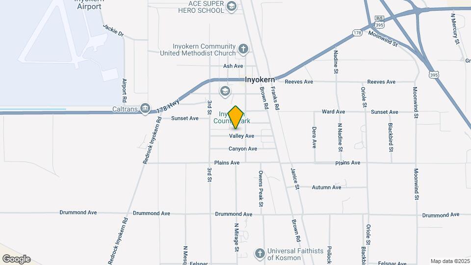 6552 Valley Ave Map and Location Details