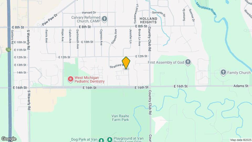 440 Stratford Way Map and Location Details