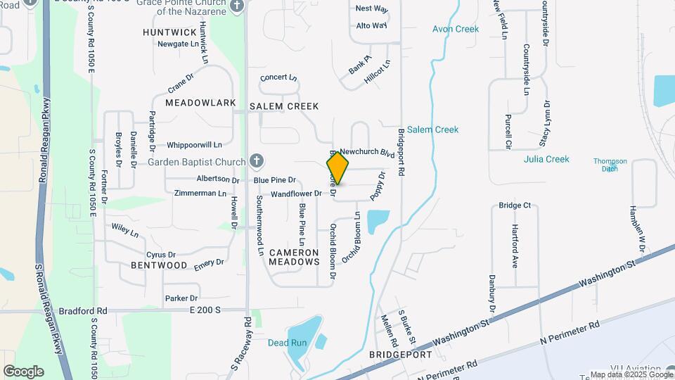 1817 Blackmore Dr Map and Location Details