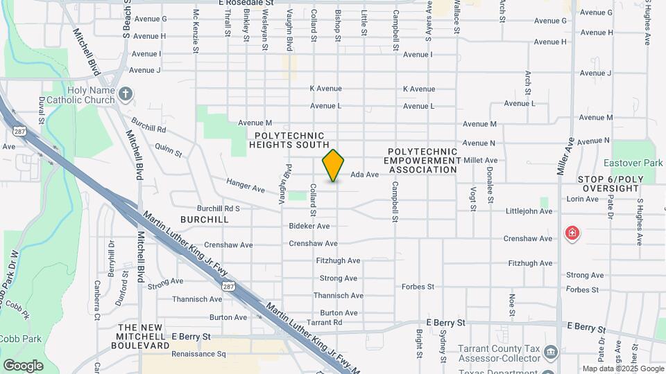 3327 Hanger Ave Mapa y Detalles de la Ubicación