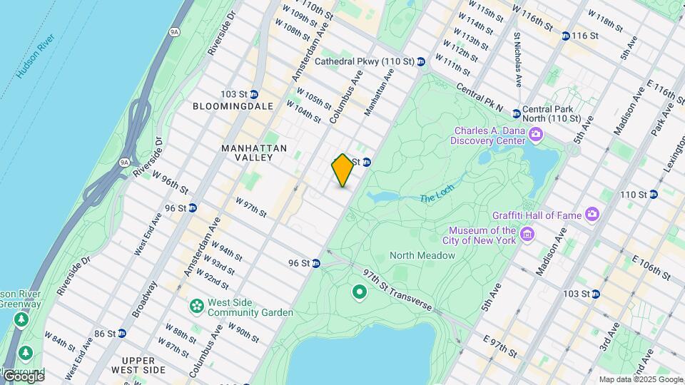4 W 101st St Mapa y Detalles de la Ubicación