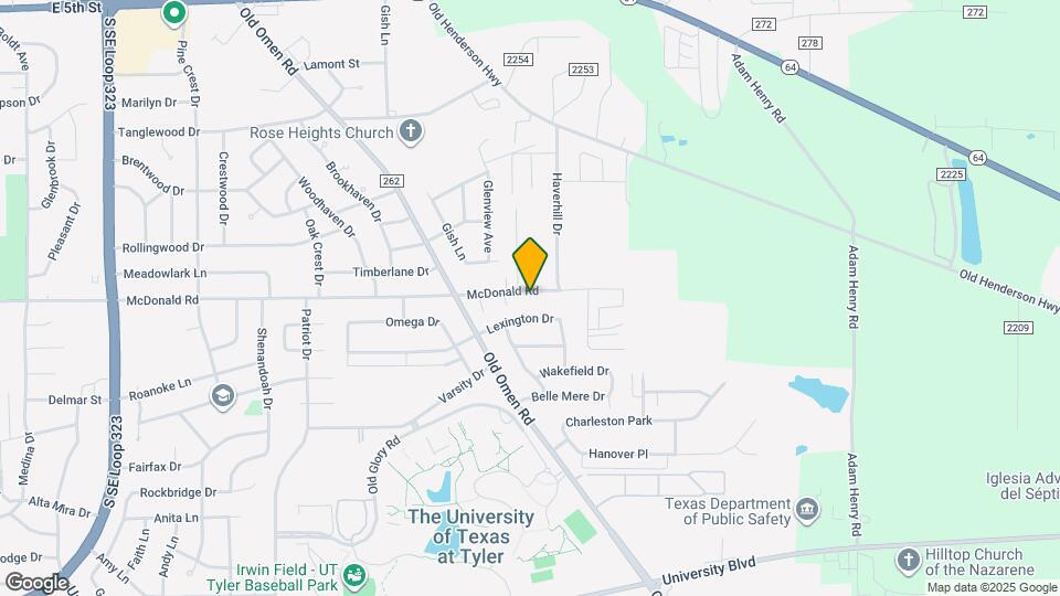 3809 McDonald Rd Map and Location Details