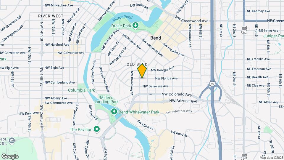 735 NW Florida Ave Map and Location Details