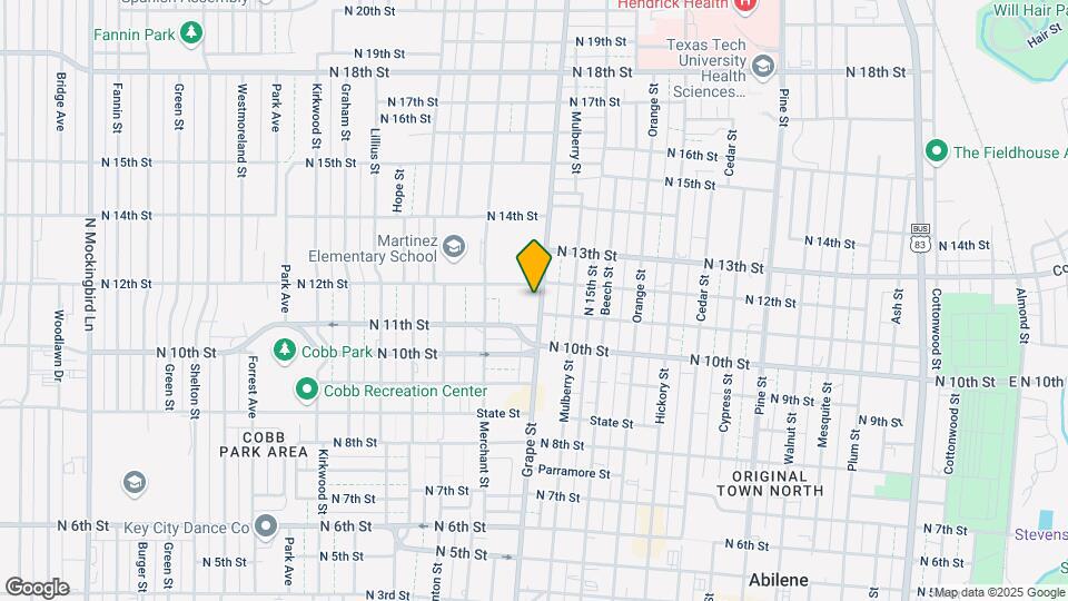 1142 Grape St Mapa y Detalles de la Ubicación