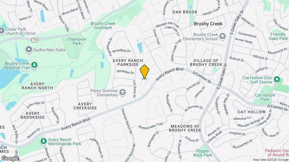 16316 Castletroy Dr Map and Location Details