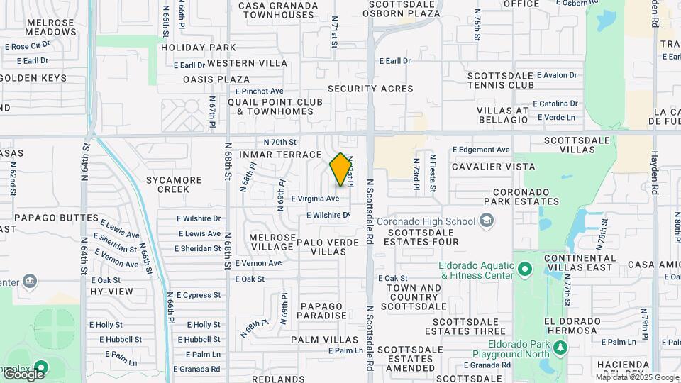 2607 N 71st St Map and Location Details