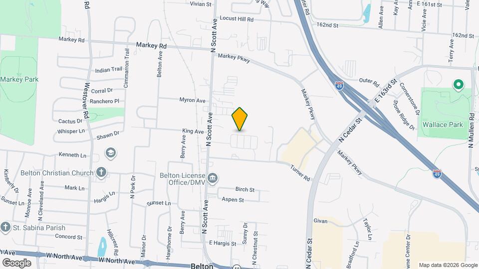 161 Rainbow Dr Mapa y Detalles de la Ubicación