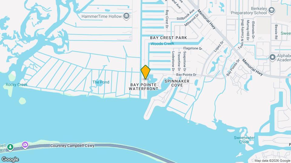 8812 Bay Pointe Dr Map and Location Details