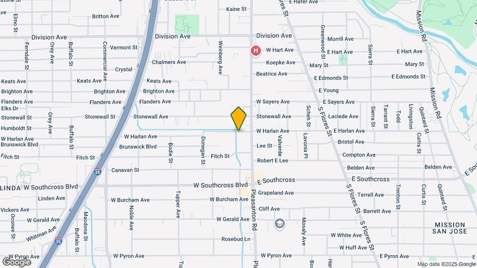 414 Harlan Ave Mapa y Detalles de la Ubicación