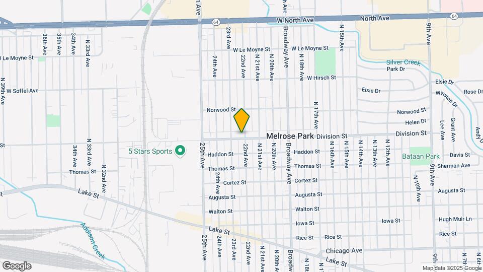 1500-1504 N 22nd Ave Mapa y Detalles de la Ubicación