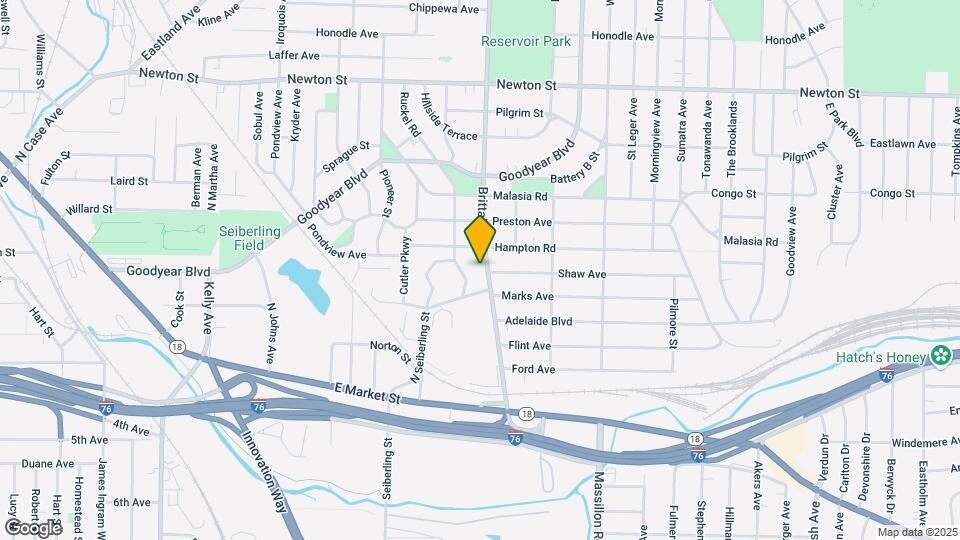 166 Brittain Rd Map and Location Details
