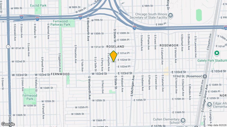 10214 S State St Map and Location Details