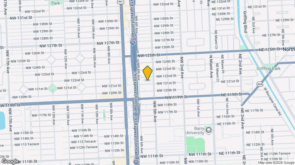 535 NW 121st St Map and Location Details