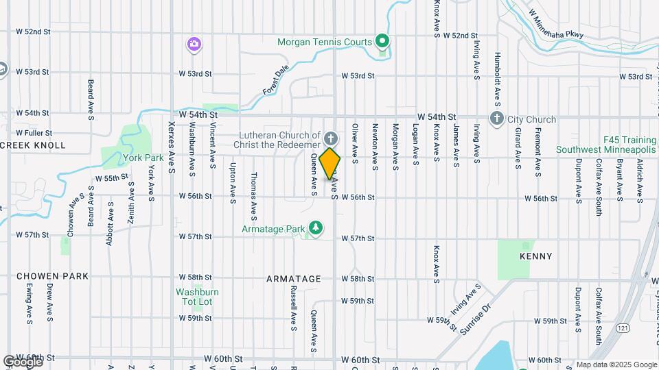 5532 Penn Ave S Map and Location Details