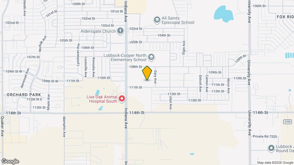 3209 110th St Map and Location Details