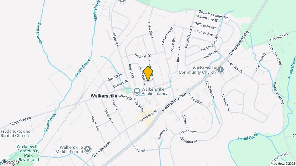 104 Capricorn Rd Map and Location Details