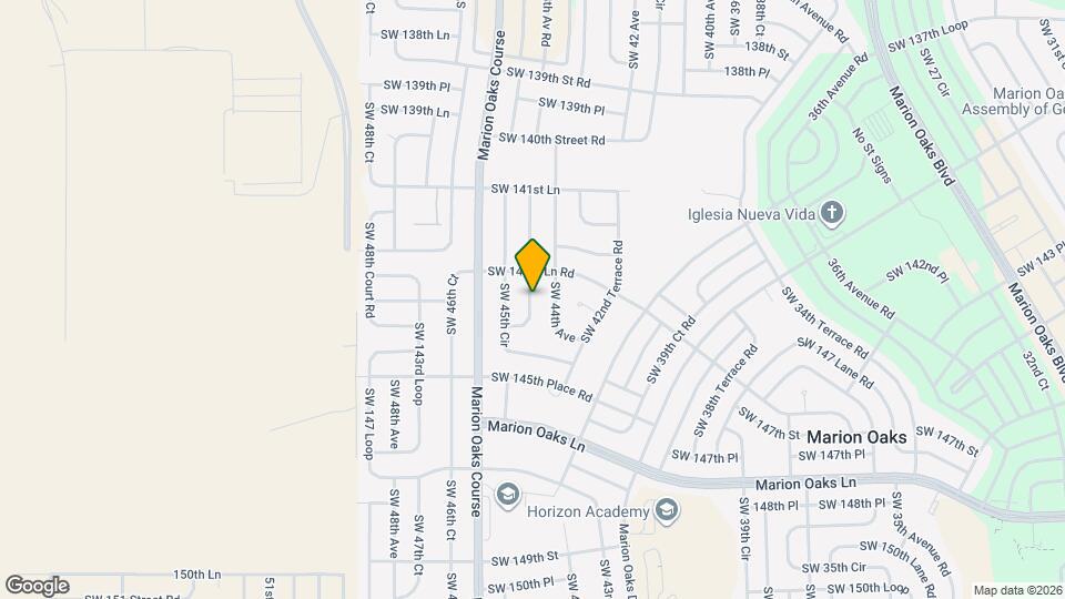 14355 SW 44th Ct Map and Location Details