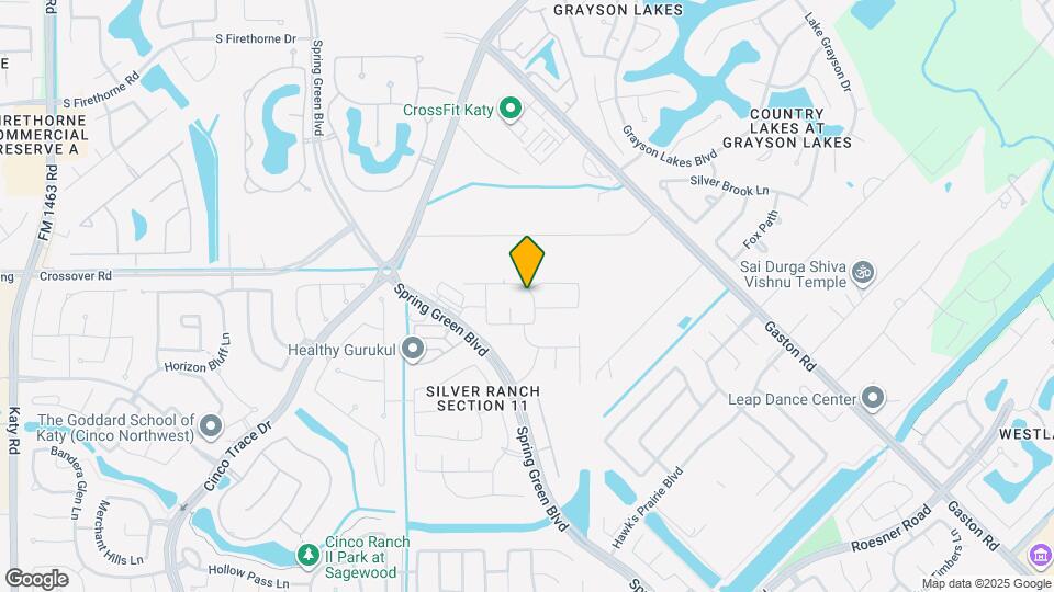 2702 Fairfield Bend Pl Map and Location Details