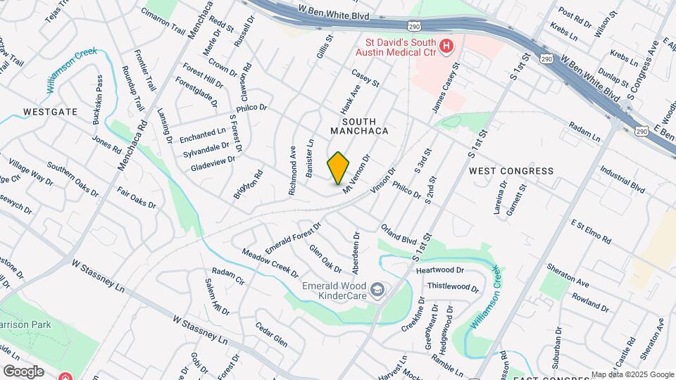 4710 Mt Vernon Dr Map and Location Details