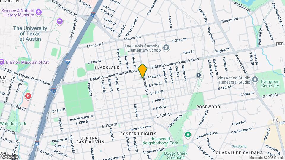 2211 E 18th St Map and Location Details