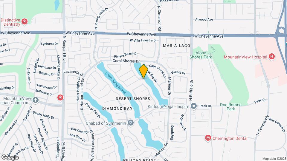 2836 N Lakecrest Dr Map and Location Details