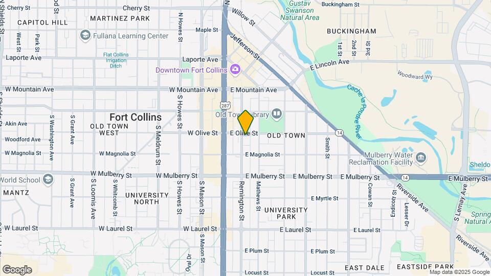 DMA Plaza Apartments Map and Location Details