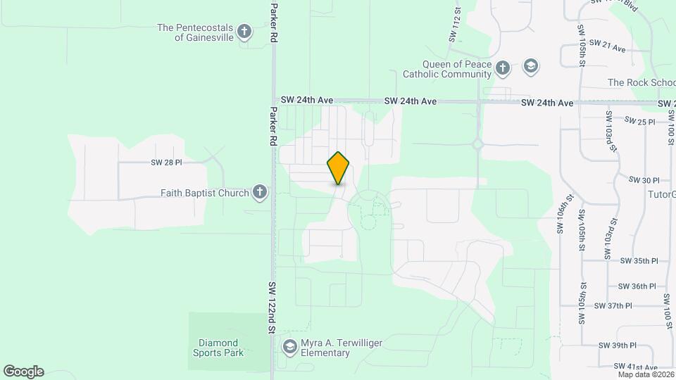 2957 SW 118th Dr Map and Location Details