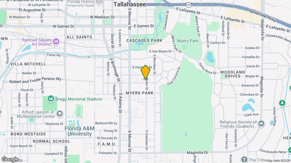 1454 S Gadsden St Map and Location Details