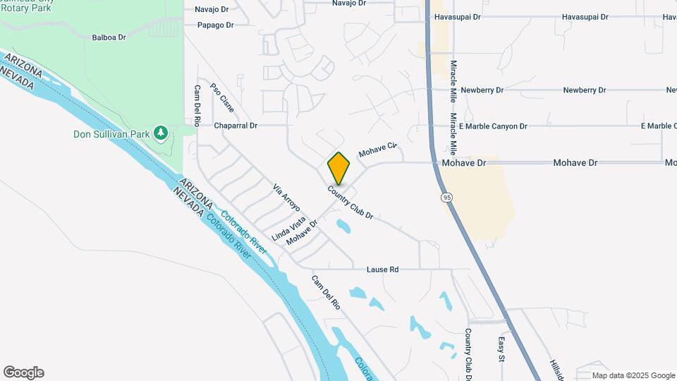 2578 Country Club Dr Map and Location Details