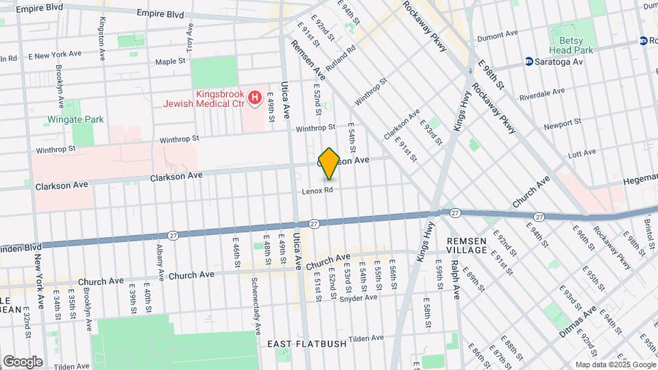 835 Lenox Rd Map and Location Details