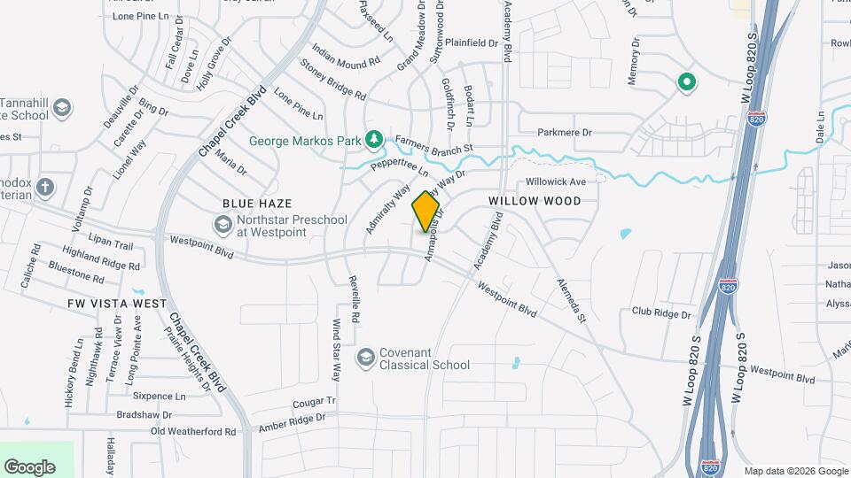 708 Annapolis Dr Map and Location Details