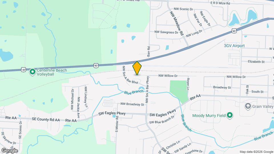 1313 NW Willow Dr Map and Location Details