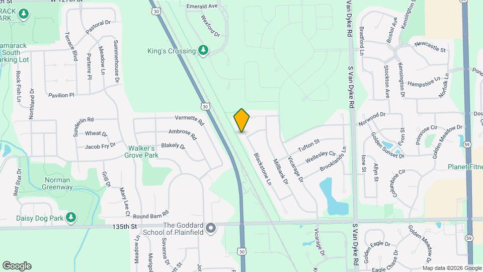 13144 Blackstone Ln Map and Location Details