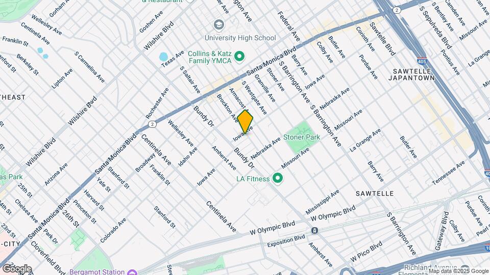 1707 Brockton Ave Mapa y Detalles de la Ubicación