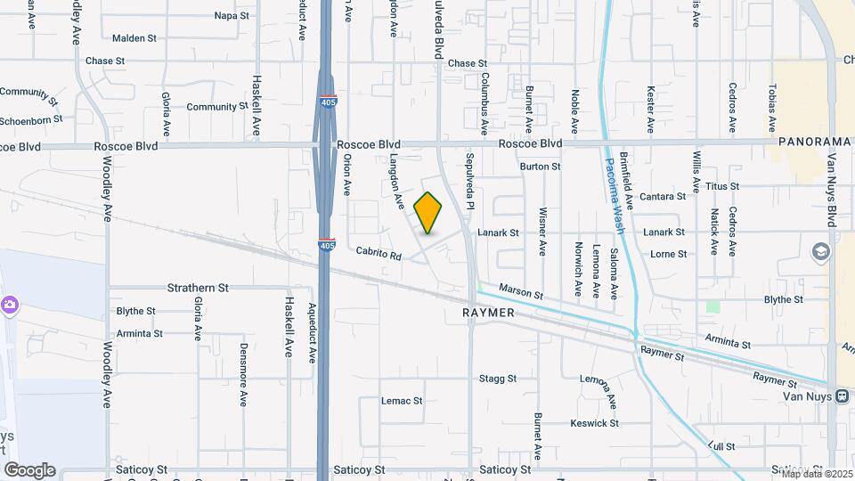 8056 Langdon Ave Map and Location Details