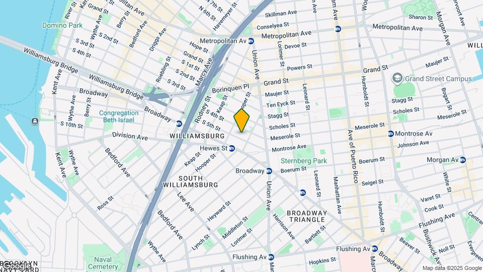 399 S 5th St Map and Location Details
