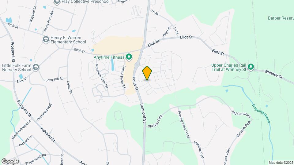 63 Trailside Way Map and Location Details