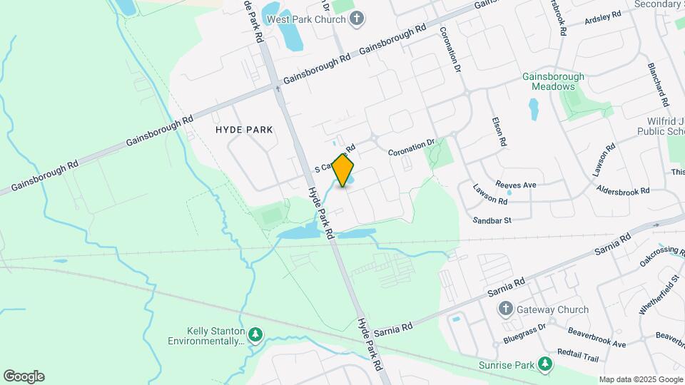 1814 Finley Cres Map and Location Details