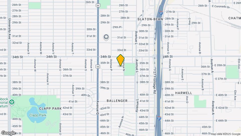 1506 36th St Map and Location Details